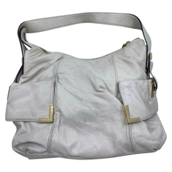 Michael Kors Handbags - Michael Kors White Large Hobo Bag